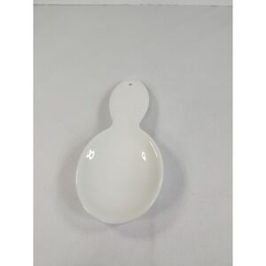 Pfaltzgraff Ceramic Resting Spoon White